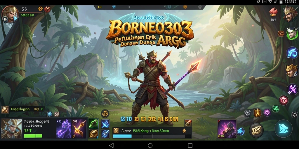 Gameplay epik dan grafis memukau dalam BORNEO303.