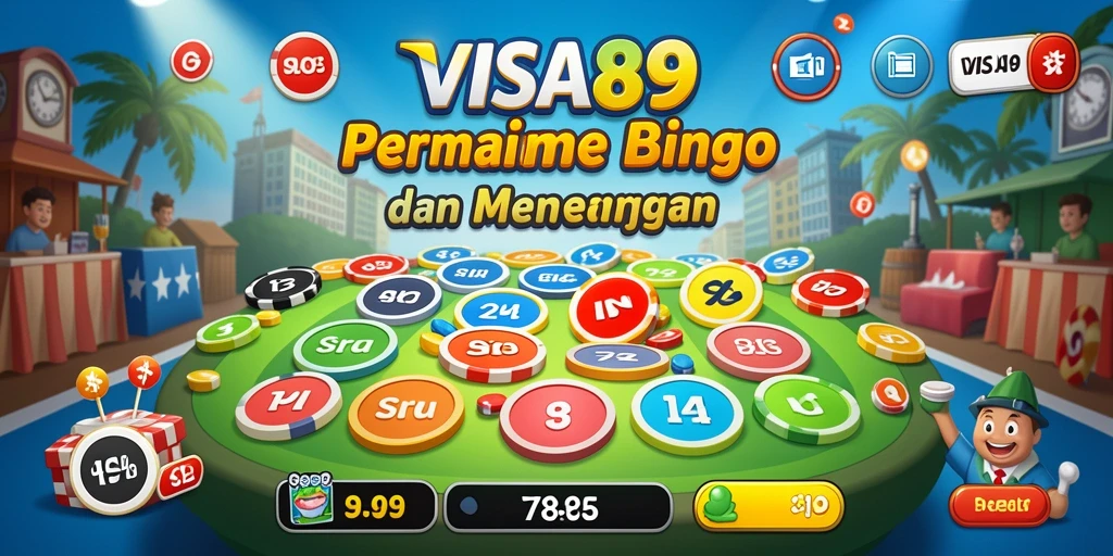 Tampilan gameplay <strong>VISA89</strong> yang menarik saat permainan Bingo.